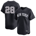 NY.Yankees #28 Austin Wells Player Navy Limited Stitched Jerseys