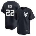 NY.Yankees #22 Ben Rice Player Navy Alternate Limited Home Gdoa Stitched Jerseys