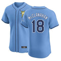 T.Bay Rays #18 Shane McClanahan Player Light Blue Home Limited Stitched Jerseys