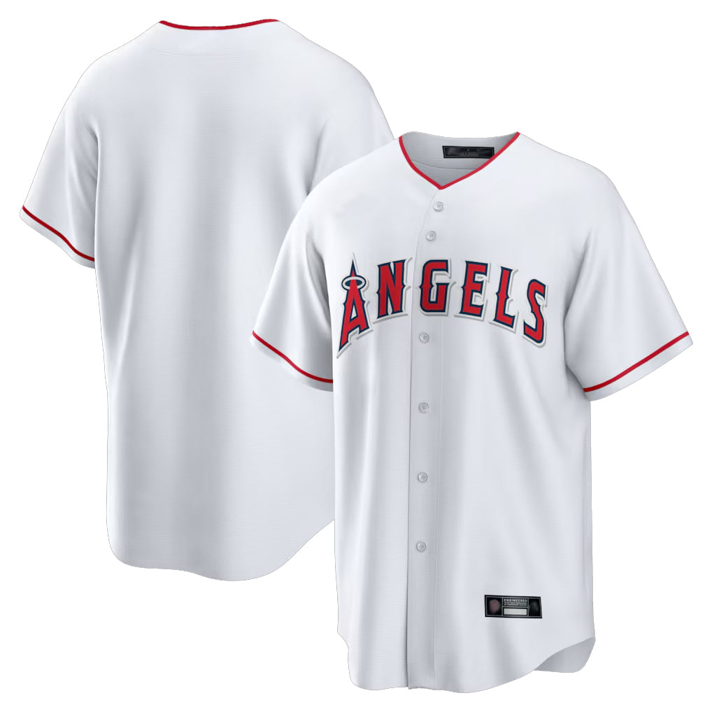 LA.Angels ## Angels Blank Player White Home Game Gdoa Stitched Jerseys