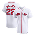 B.Red Sox #22 Garrett Whitlock Player White Limited Elite Home Game Gdoa Stitched Jerseys