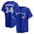 T.Blue Jays #34 Kevin Gausman Player Royal Alternate Replica Player Stitched Jerseys