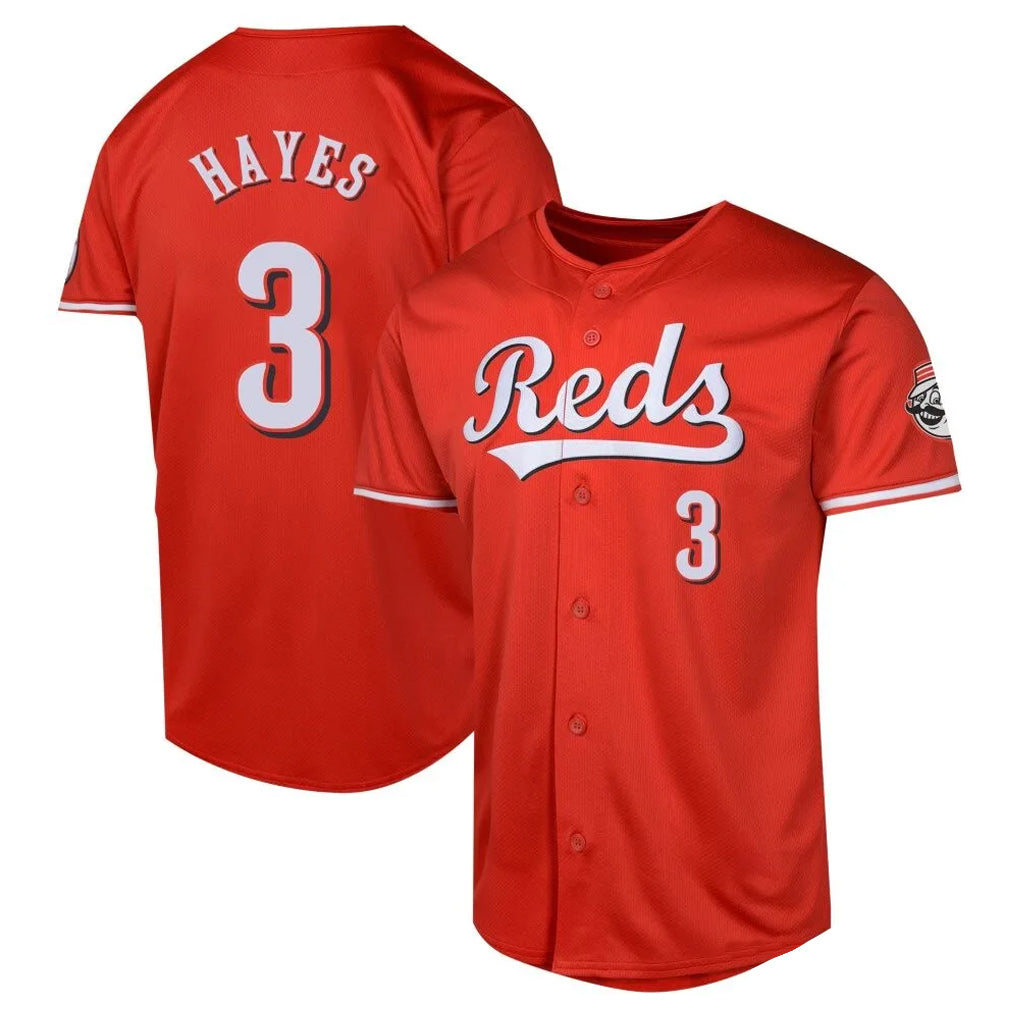 C.Reds #3 Ke'Bryan Hayes Player Red 2026 City Connect Limited Home Gdoa Stitched Jerseys
