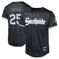 C.White Sox #25 Andrew Vaughn Player Black City Connect Home Game Gdoa Stitched Jerseys