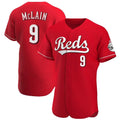 C.Reds #9 Matt McLain Player Red Limited Elite Home Gdoa Stitched Jerseys