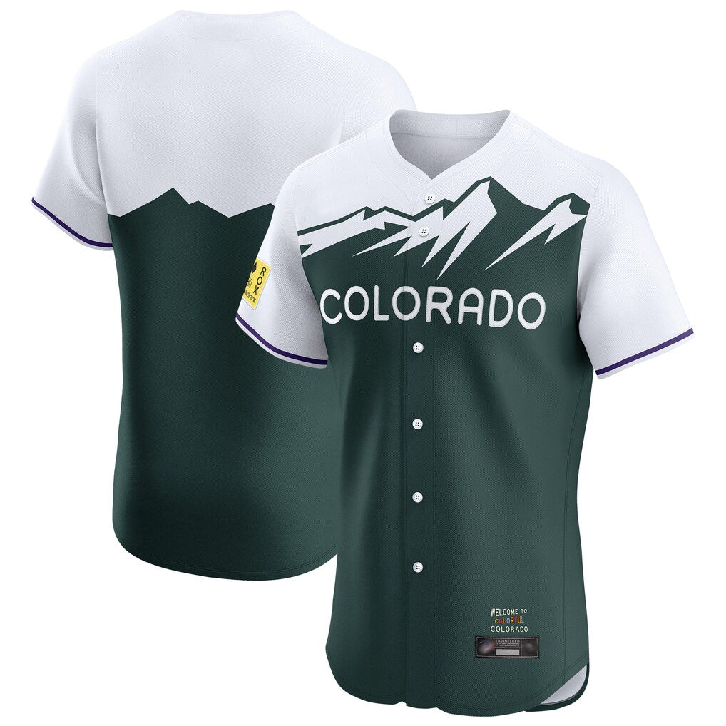 C.Rockies ## Rockies Blank Player Green City Connect Limited Elite Home Gdoa Stitched Jerseys