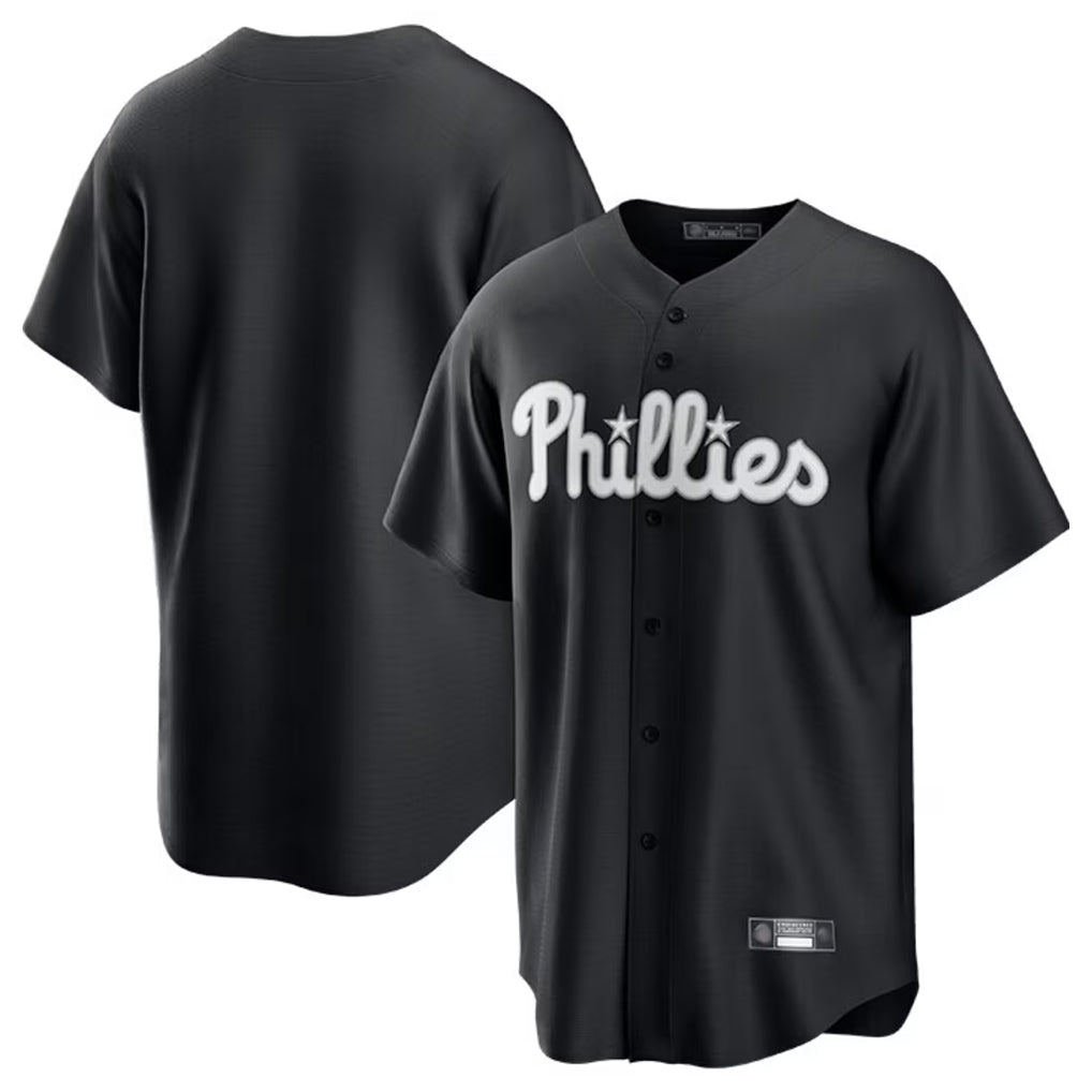 P.Phillies ## Phillies Blank Player Black Alt Fashion Home Game Stitched Jerseys