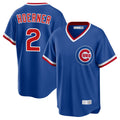 C.Cubs #2 Nico Hoerner Player Royal T-shirt Cooperstown Collection Limited Gdoa Stitched Jerseys