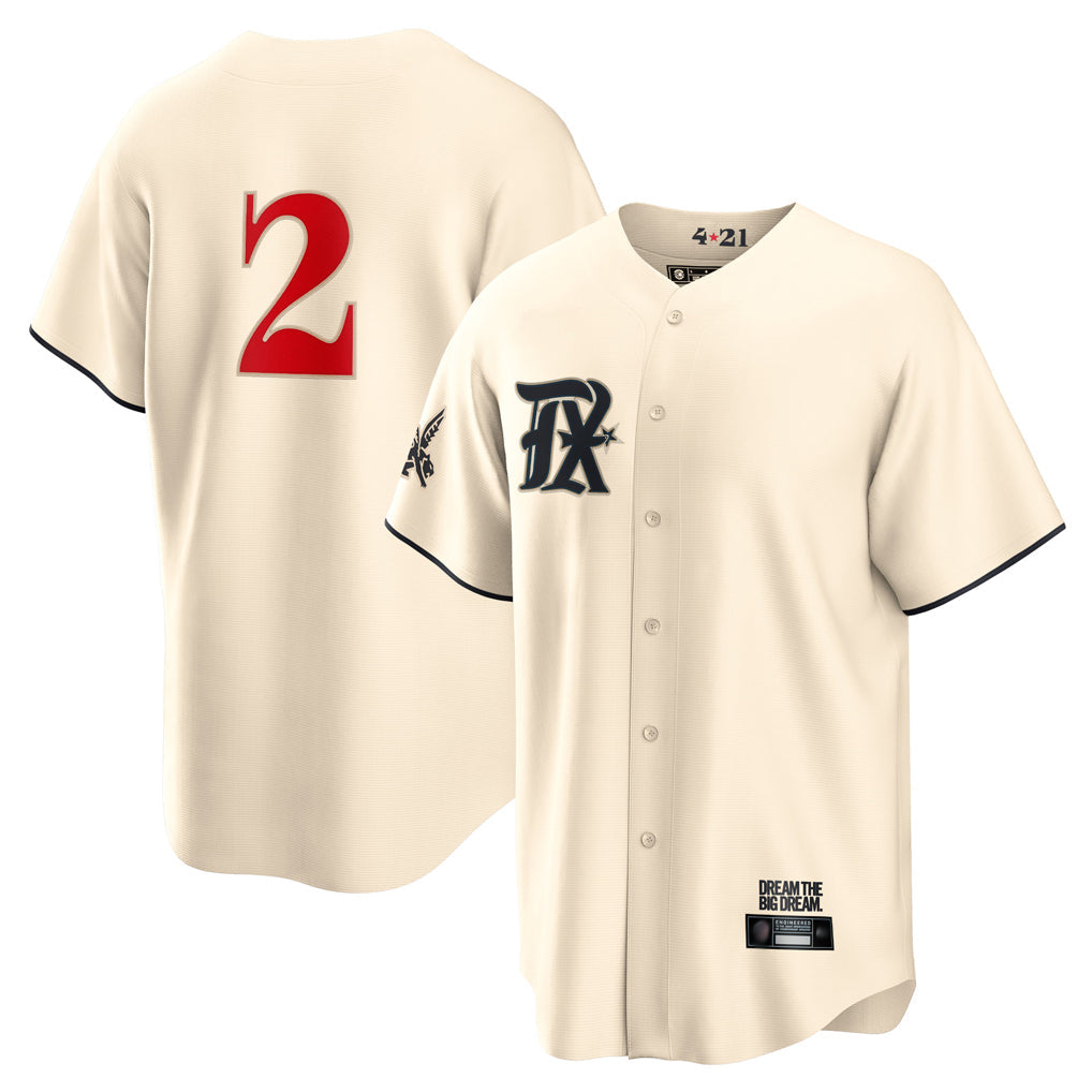 T.Rangers #2 Marcus Semien Player Cream Limited City Connect Stitched Jerseys