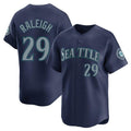 S.Mariners #29 Cal Raleigh Player Navy Home Limited Stitched Jerseys