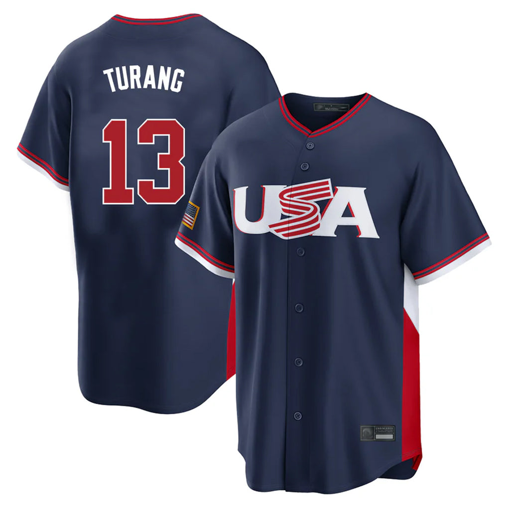 NY.Yankees #13 Jazz Chisholm Jr Player Navy USA 2026 World Classic Limited Game Stitched Jerseys