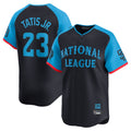 S.Diego Padres #23 Fernando Tatis Jr Player Navy National League All-Star Game Limited Gdoa Stitched Jerseys