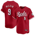 C.Reds #9 Matt McLain Player Red Home Limited Gdoa Stitched Jerseys