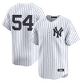 NY.Yankees #54 Max Fried Player White Limited Home Stitched Jerseys