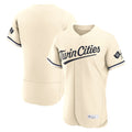 M.Twins ## Twins Blank Player Cream Home Limited Elite Gdoa Stitched Jerseys
