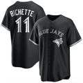 T.Blue Jays #11 Bo Bichette Player Black Home Game Stitched Jerseys