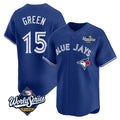 T.Blue Jays #15 Chad Green Player Royal 2025 World Series Limited Stitched Jerseys