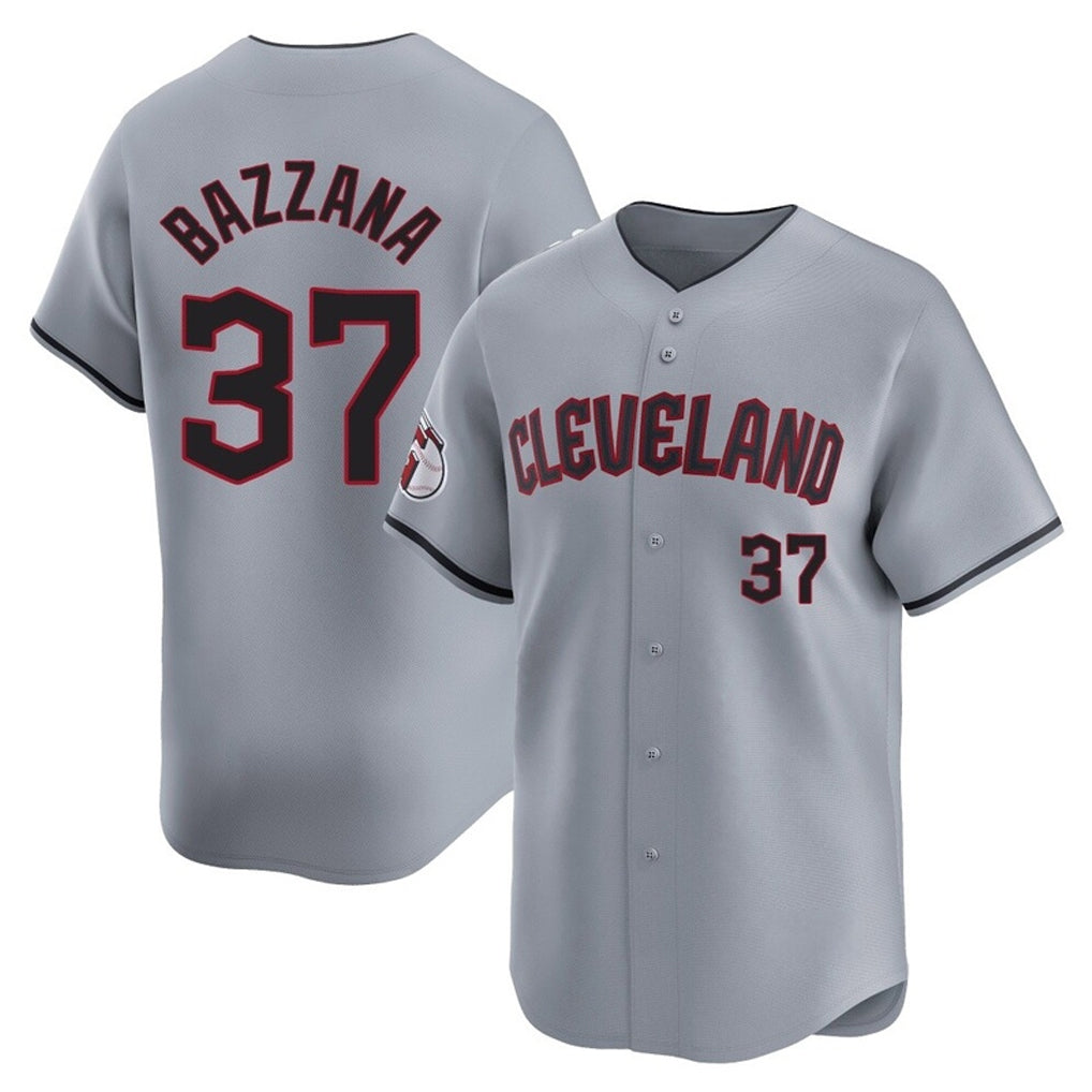 C.Guardians #37 Travis Bazzana Player Gray Road Limited Home Gdoa Stitched Jerseys
