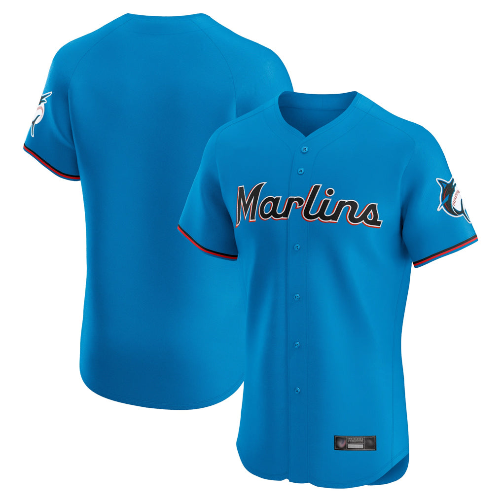 M.Marlins ## Marlins Blank Player Blue Home Limited Elite Gdoa Stitched Jerseys