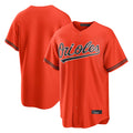 B.Orioles ## Orioles Blank Player Orange Home Game Gdoa Stitched Jerseys