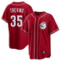 C.Reds #3 Ke'Bryan Hayes Player Red Game Home Gdoa Stitched Jerseys