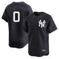 NY.Yankees #0 Marcus Stroman Player Navy Alternate Limited Stitched Jerseys