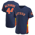 H.Astros #44 Yordan Alvarez Player Navy Limited Elite Home Gdoa Stitched Jerseys