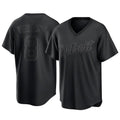 D.Tigers #8 Matt Vierling Player Black T-shirt Home Game Gdoa Stitched Jerseys