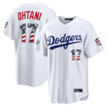 LA.Dodgers #17 Shohei Ohtani Player White 2026 All-Star Edition Stars & Stripes Home Game Gdoa250Ys Stitched Jerseys