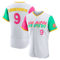 S.Diego Padres #9 Jake Cronenworth Player White City Connect Home Limited Elite Stitched Jerseys
