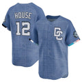 W.Nationals #12 Brady House Player Blue Limited City Connect Stitched Jerseys