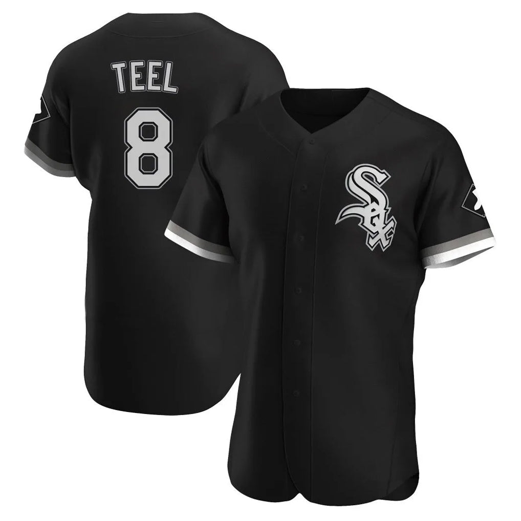 C.White Sox #8 Kyle Teel Player Black Limited Elite Home Gdoa Stitched Jerseys