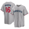 M.Twins #16 Austin Martin Player Gray Game Limited Home Gdoa Stitched Jerseys