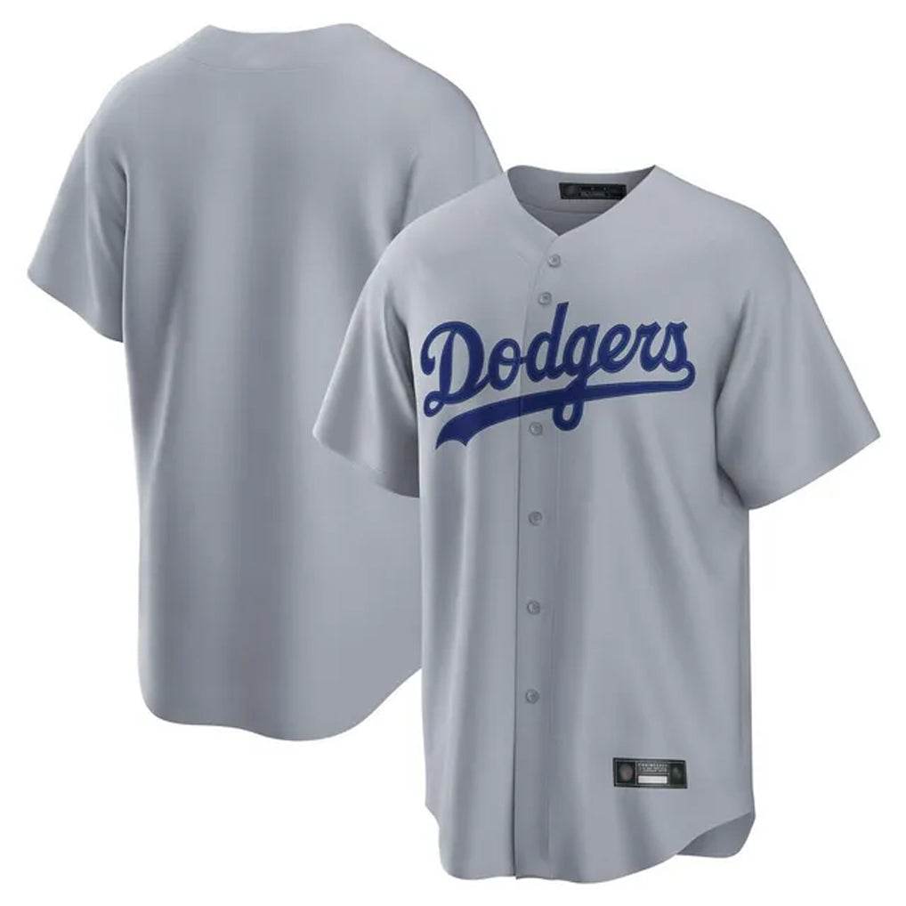 LA.Dodgers ## Dodgers Blank Player Gray Game Home Gdoa Stitched Jerseys