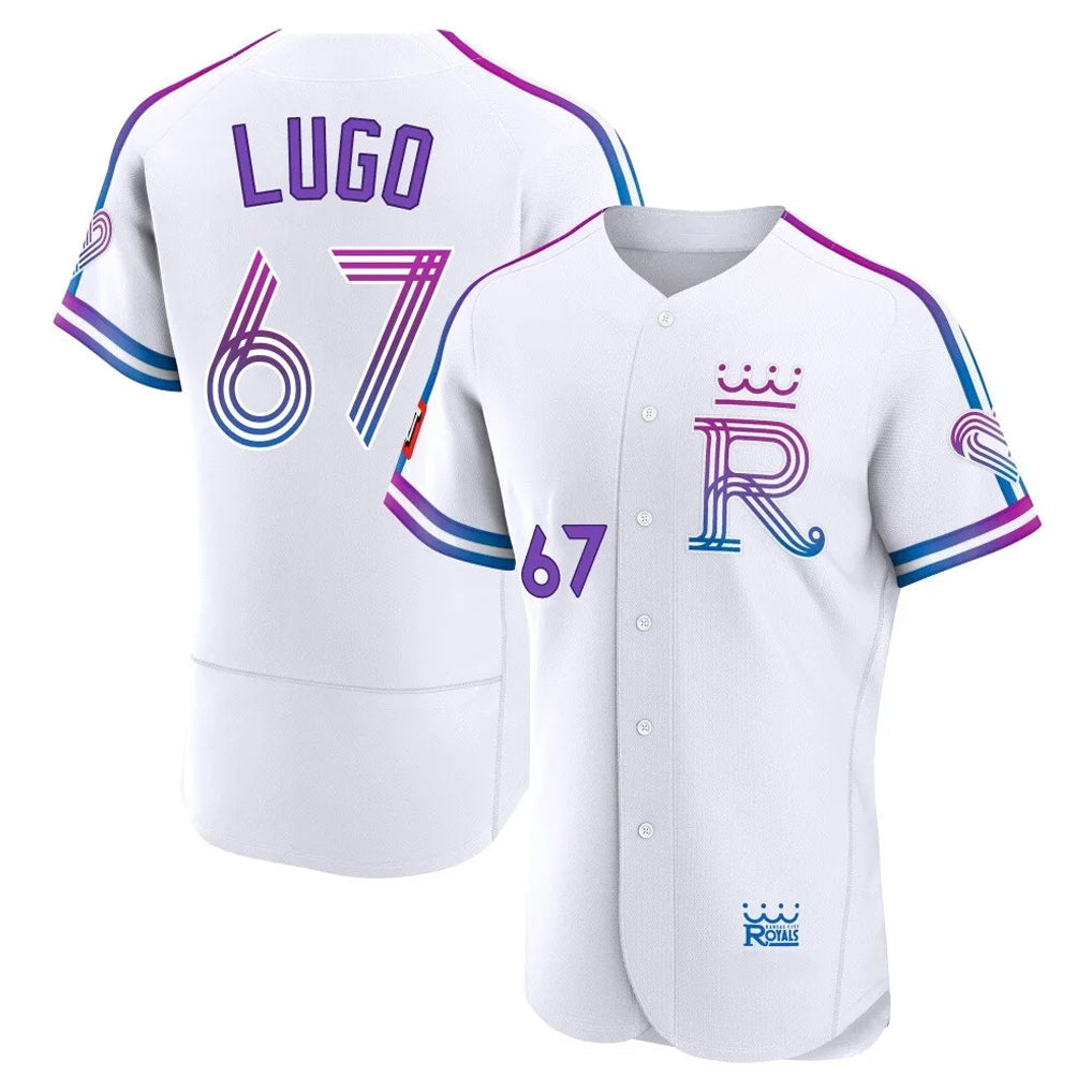 KC.Royals #67 Seth Lugo Player White 2026 City Connect Limited Elite Home Gdoa Stitched Jerseys