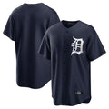 D.Tigers ## Tigers Blank Player Navy Game Home Gdoa Stitched Jerseys