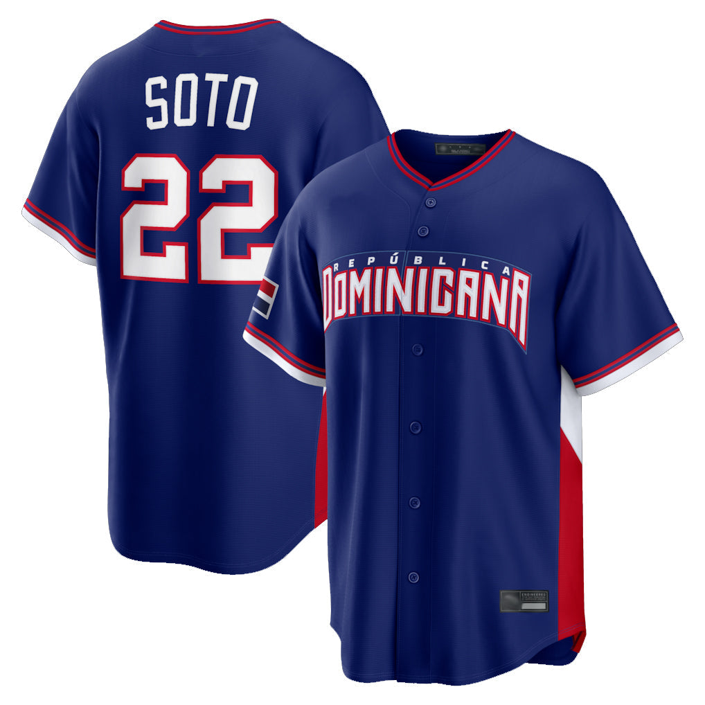 NY.Mets #22 Juan Soto Player Royal 2026 World Classic Home Limited Stitched Jerseys