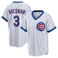 C.Cubs #3 Alex Bregman Player White T-shirt Cooperstown Collection Limited Gdoa Stitched Jerseys