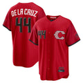 C.Reds #44 Elly De La Cruz Player Red 2026 City Connect Home Game Gdoa Stitched Jerseys