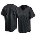 C.Reds #35 Jose Trevino Player Black T-shirt Game Home Gdoa Stitched Jerseys