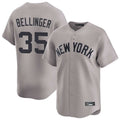 NY.Yankees #35 Cody Bellinger Player Gray Limited Home Stitched Jerseys