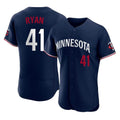 M.Twins #41 Joe Ryan Player Navy Replica Home Limited Elite Gdoa Stitched Jerseys