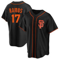SF.Giants #17 Heliot Ramos Player Black 2026 Home Game Stitched Jerseys