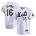 NY.Mets #16 Dwight Gooden Player White Home Limited Stitched Jerseys