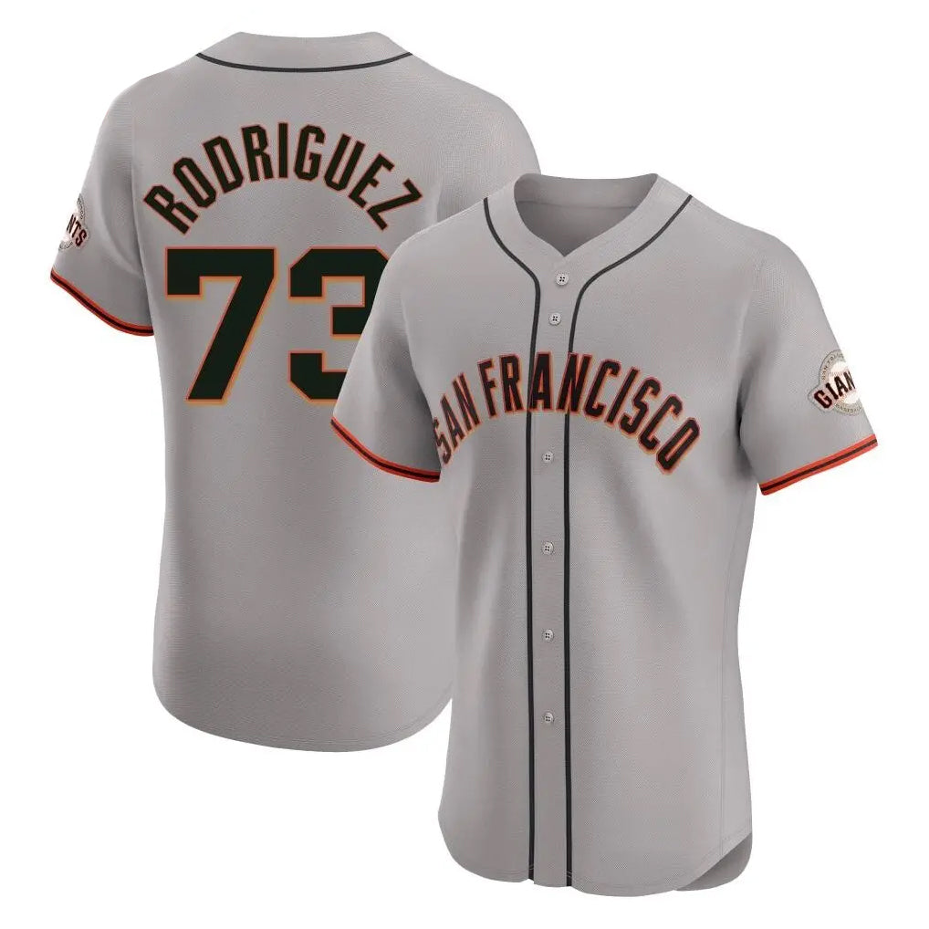 SF.Giants #73 Randy Rodriguez Player Gray Home Limited Elite Stitched Jerseys