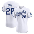 KC.Royals #28 Kyle Isbel Player White Alt Limited Elite Home Gdoa Stitched Jerseys