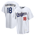 LA.Dodgers #18 Yoshinobu Yamamoto Player Gold White 2026 Collection Stadium Limited Gdoa Stitched Jerseys