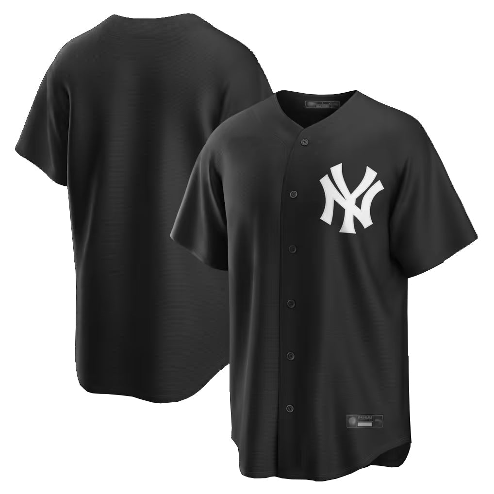 NY.Yankees ## Yankees Blank Player Black Game Stitched Jerseys