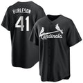 St. Louis Cardinals #41 Alec Burleson Player Black City Connect Home Limited Gdoa Stitched Jerseys