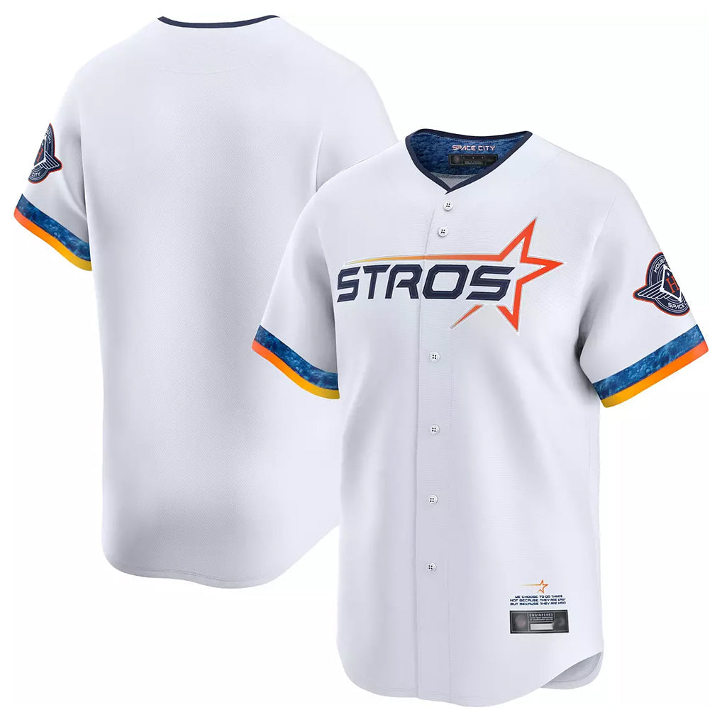 H.Astros ## Astros Blank Player White City Connect Limited Home Gdoa Stitched Jerseys